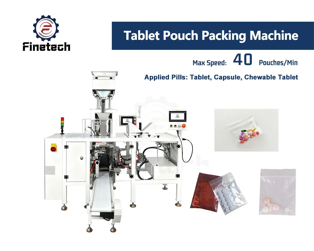 Tablet Pouch Packing Machine