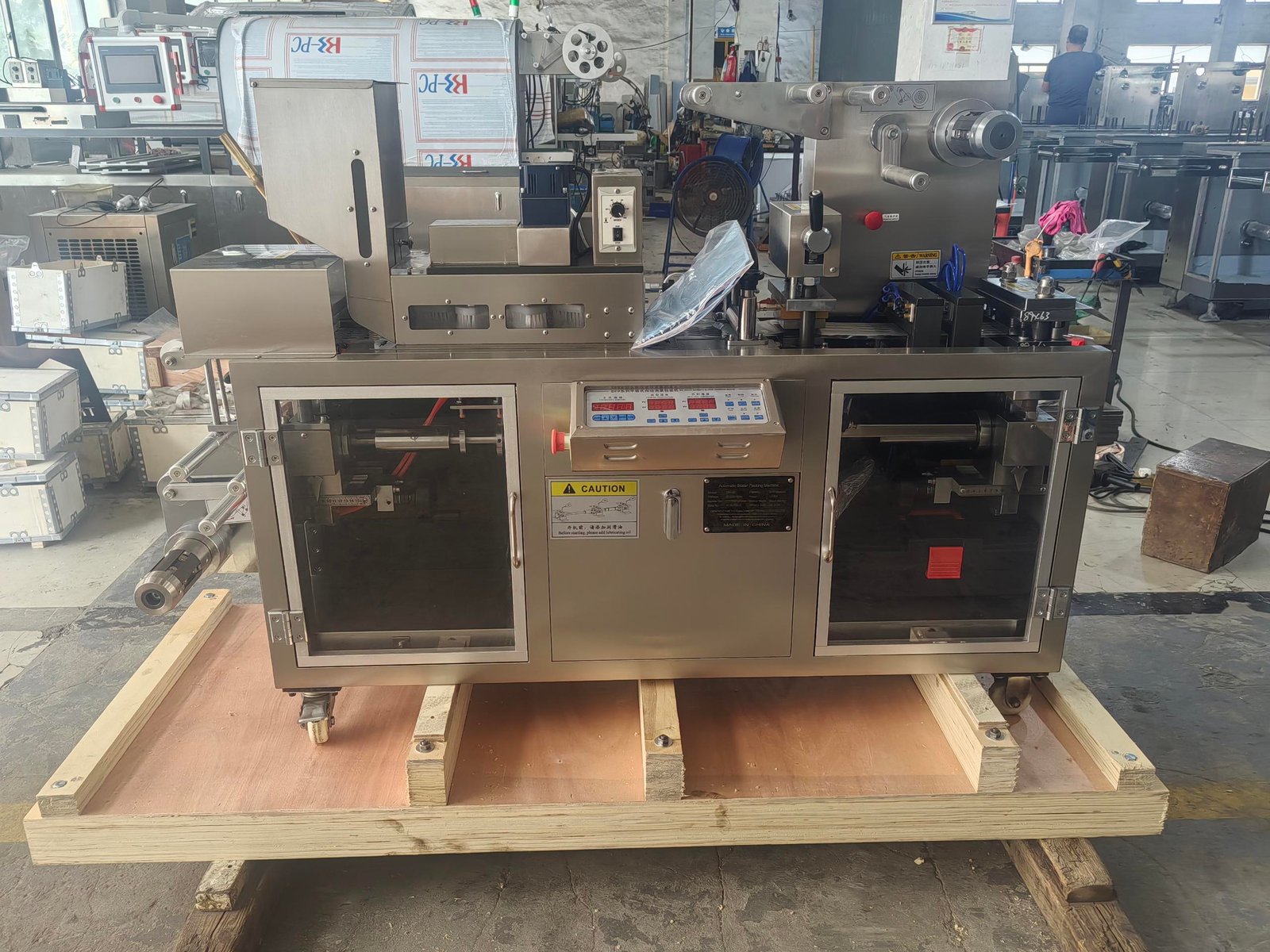 Erste Blisterverpackungsmaschine von Finetech in die Vereinigten Staaten exportiert