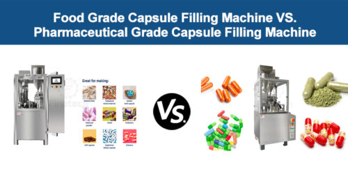 Home 9 Food Grade VS Pharmaceutical Grade Capsule Filling Machine