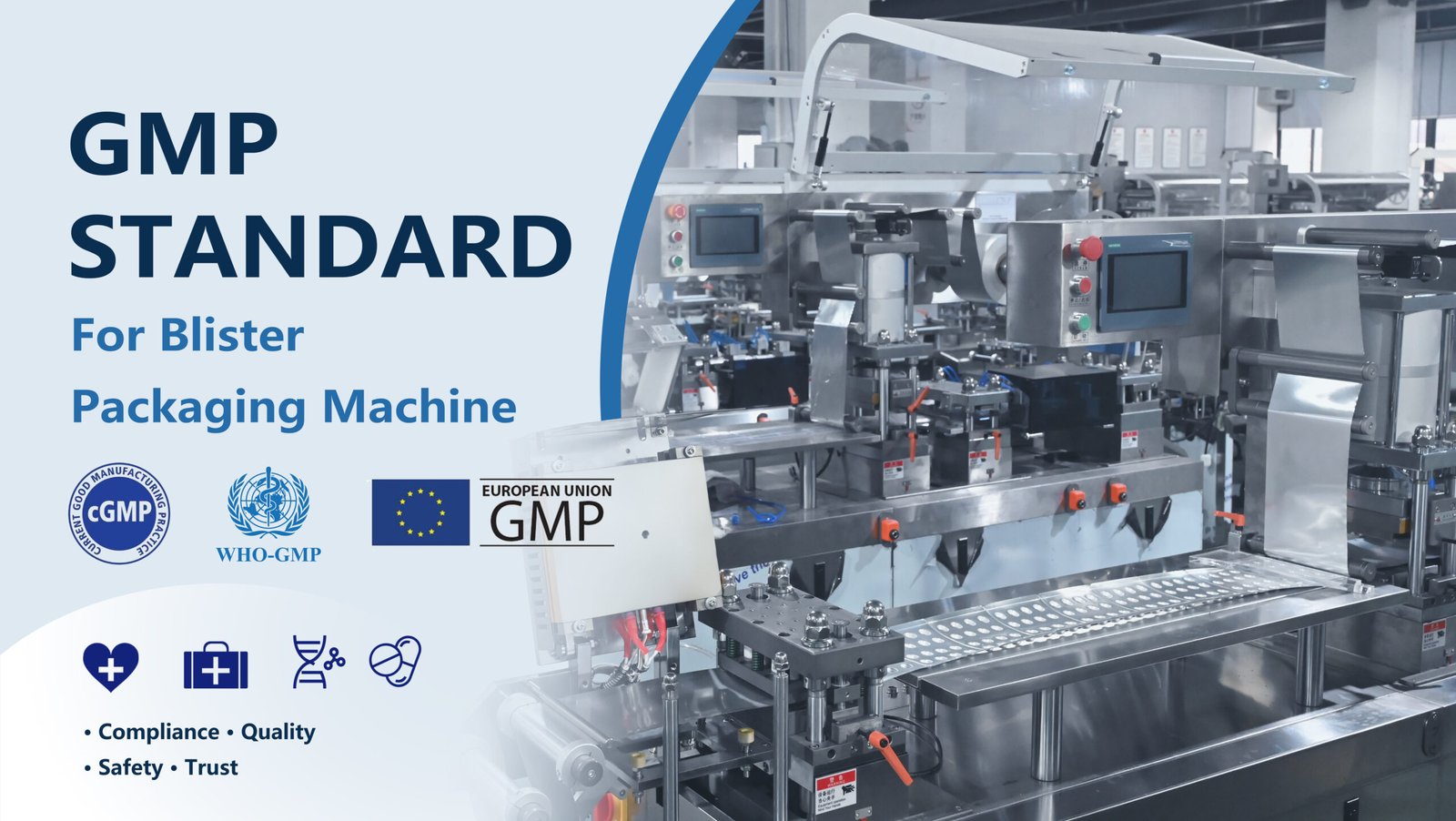 GMP Standard for Blister Packaging Machine