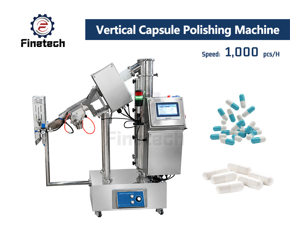 Vertical Capsule Polishing Machine